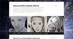 Desktop Screenshot of belasartescursosgratis.anildomotta.com.br