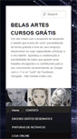 Mobile Screenshot of belasartescursosgratis.anildomotta.com.br